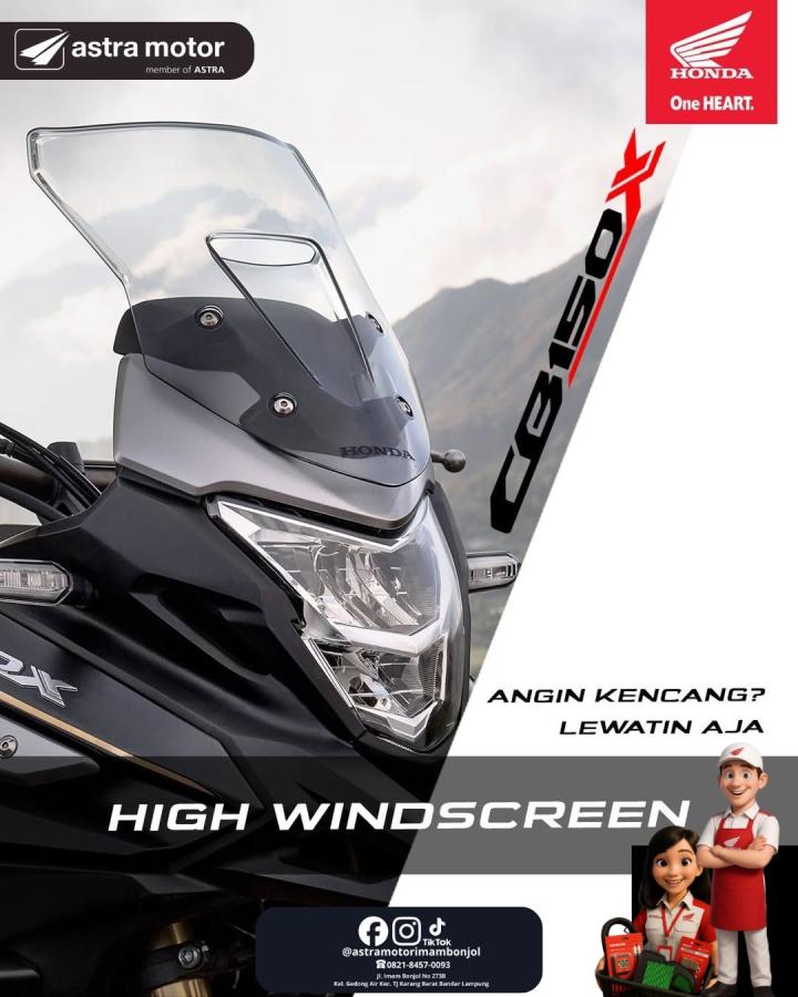 Taklukkan Angin dan Medan: Astra Motor Imam Bonjol Unggulkan Honda CB150X untuk Pecinta Adventure